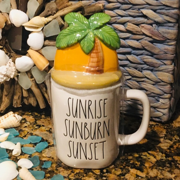 ✨ Tropical Sunrise Sunburn Sunset Rae Dunn Mug ✨ NWT ✨ - Picture 10 of 10